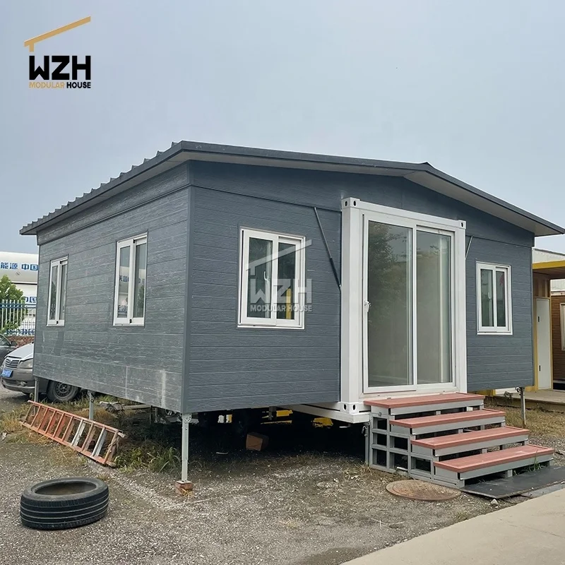 Waterpoof Mobile Container Home Modular Kit House Expendable Container House With Steps