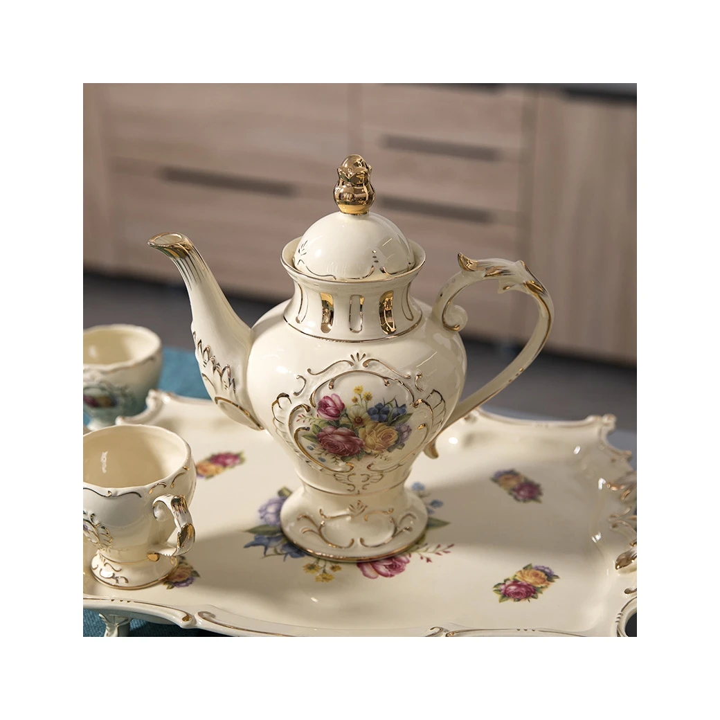702 Coffee Tea Set Ceramic Coffee Cup Set Ceramic Western Afternoon Tea Tea Cup Set