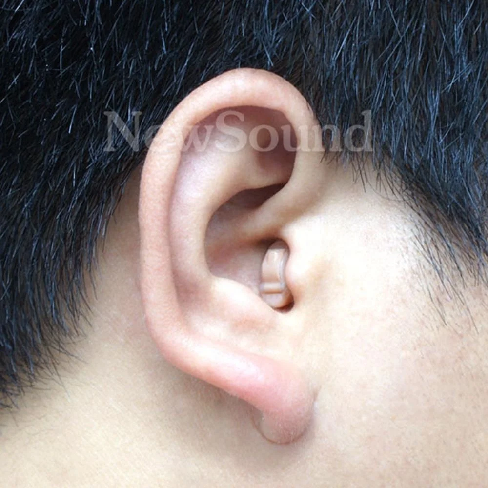 Digital Programmable High Power CIC Hearing Aid Micro Ear Faceplates for Mini Customizing