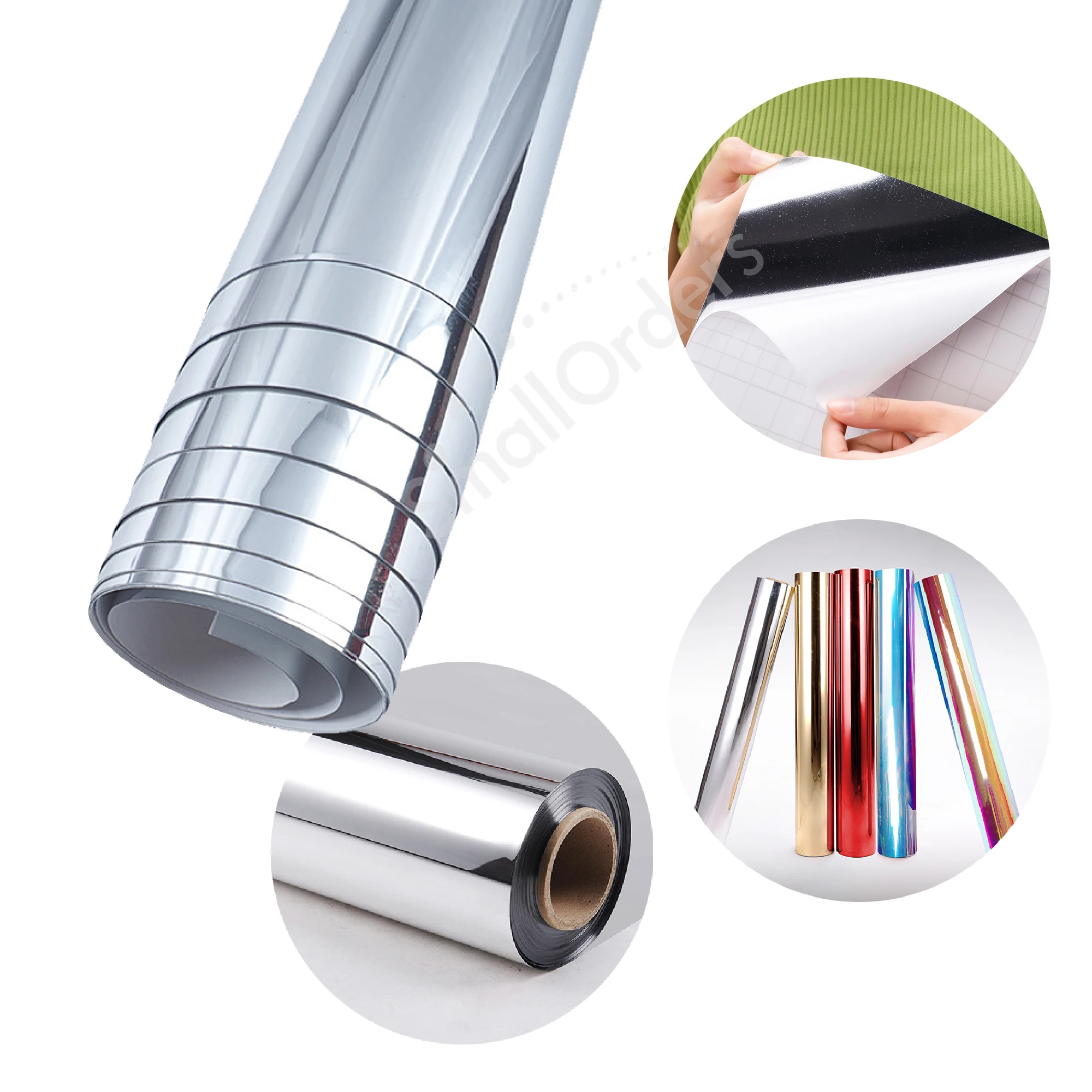 Custom HD Reflective PVC Sticker Full Length Rectangular Bathroom Mirror Tiles Wall Mounted Decorative Door Home Gym Other