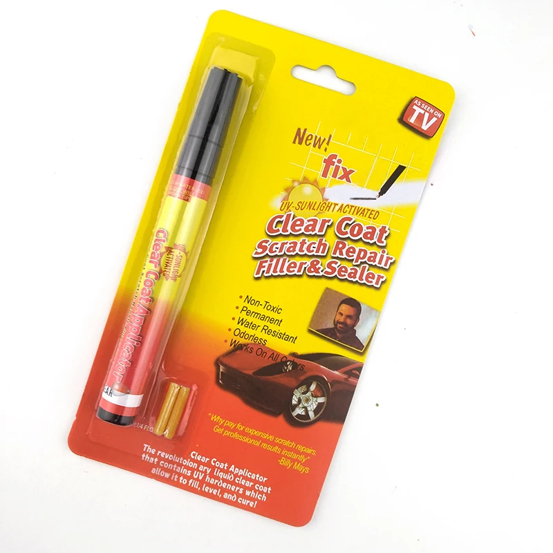 Blister Pack  Auto Car Coat Paint Pen  Scratch Clear Repair Remover FIX IT PRO Paint Marker PEN