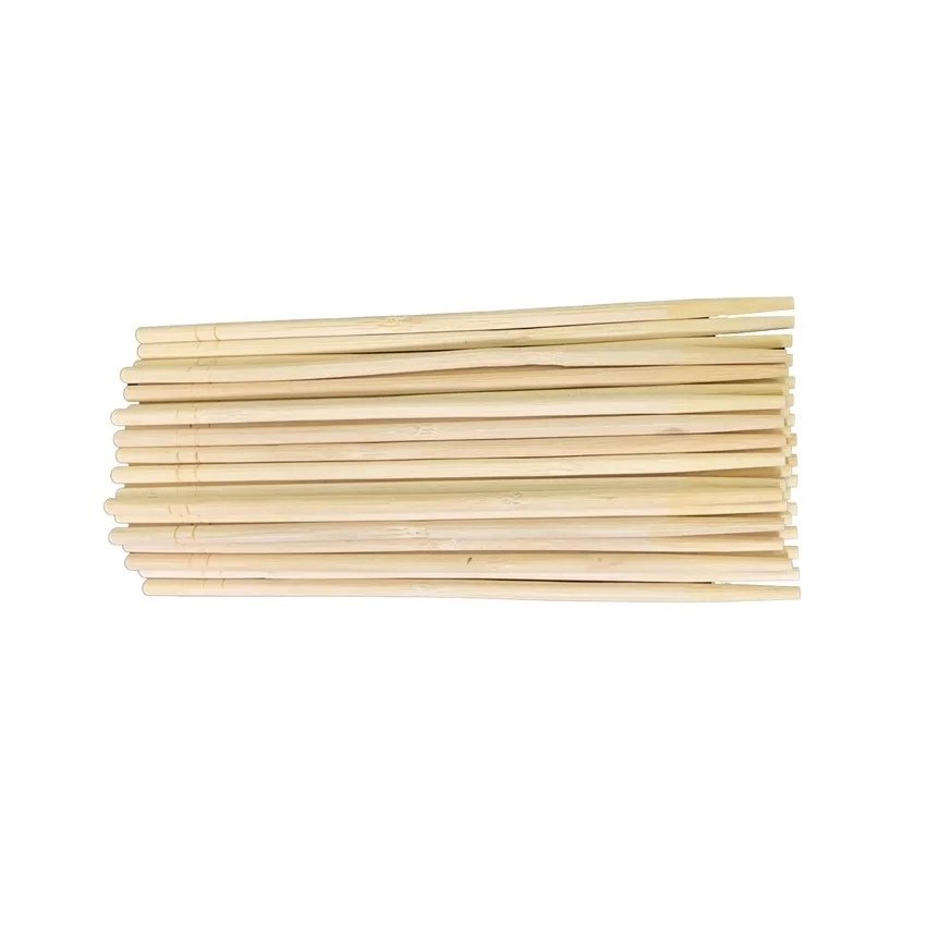 4.5mm-6mm Round Bamboo Chopsticks  40 Pairs Chinese Chopsticks Disposable Bamboo Wooden Chopsticks