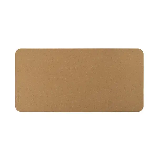 2023 Custom Size Recyclable Non Slip Felt Cork rectangle Desk Pad Gaming Protector Office Table Mat Mouse Pad