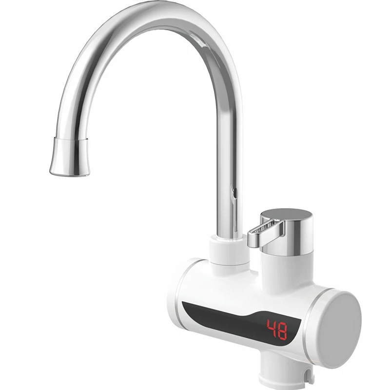 High Quality 3300w Kitchen And Bathroom Electric Heater Instant Hot Water Tap Heating Faucets Fast Electric Heating Water Tap