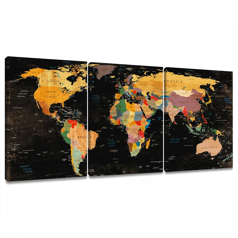 2022 New Wall Art Decoration Framed paintings art on canvas for Home Office Bar Porch Hotel Room