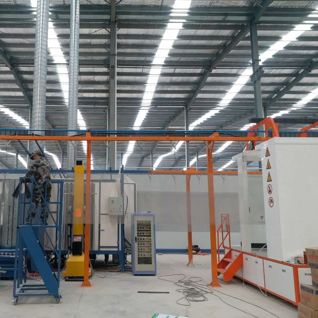Cheap Price Metal Frame Automated Powder Coating Lines Factory Directly
