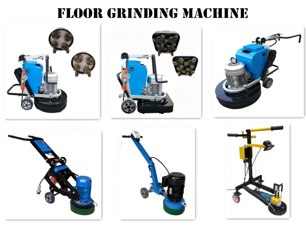 4 Head Planetary Terrazzo Concrete Floor Grinding Machine for Sale Motor Hot Product Construction Works Domestic 3 Months