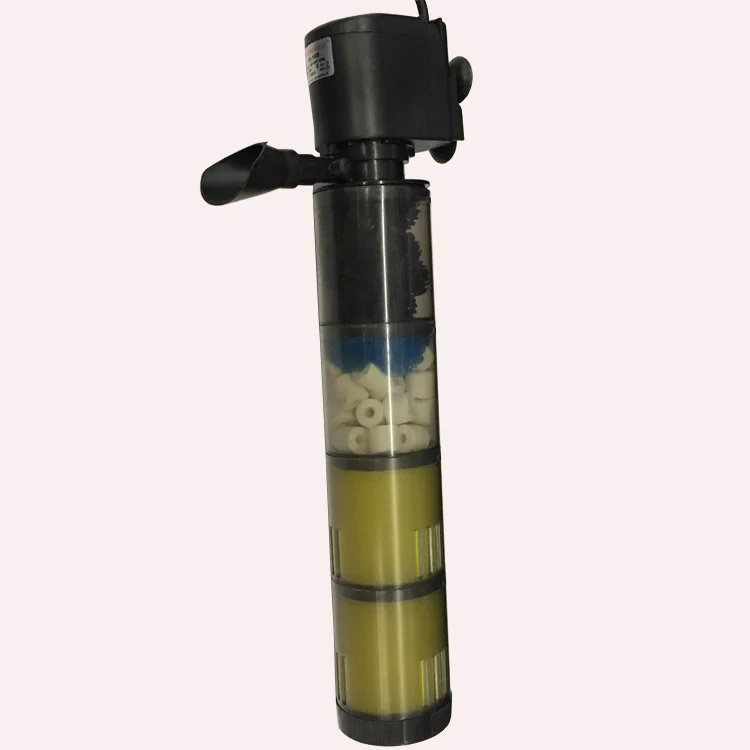 RS-1606 RS-1607 RS-1608 Aquarium fish tank built-in filter air pump to filter fish toilet collection