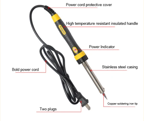  Constant temperature Small 60W LCD mobile repairing electric soldering iron