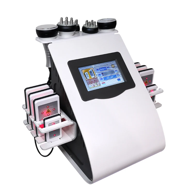 6 In 1 Multifunctional Beauty Device vacuum rf 40K cavitation machine