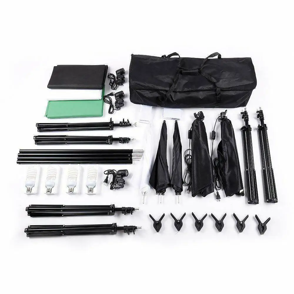 photo studio accessories  Backdrop with Stand Light lamp tripods Kits photography Sets backdrops photography props