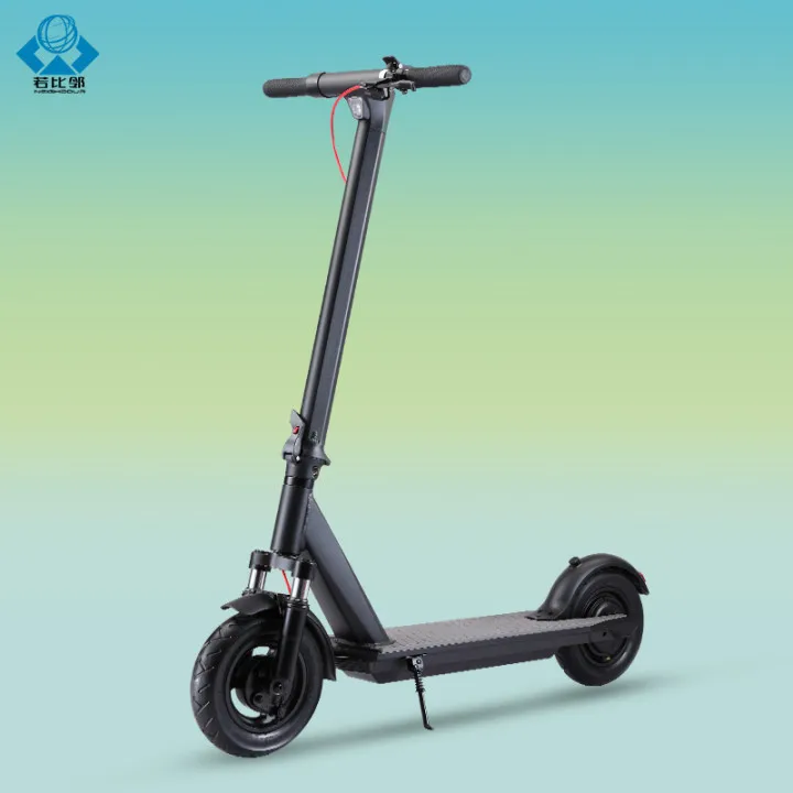 Хорошее качество, двойной мотор, оптовая продажа, толстые шины 10 дюймов, твердые шины, быстрая скорость для взрослых, американский склад, Электрический скутер