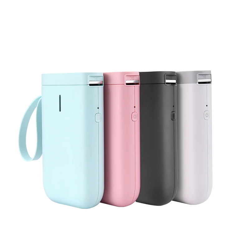 Portable Mini Thermal Printer D11 2020 15mm Label Printer Thermal Roll Paper Thermal Printing Black And White Dot-matrix