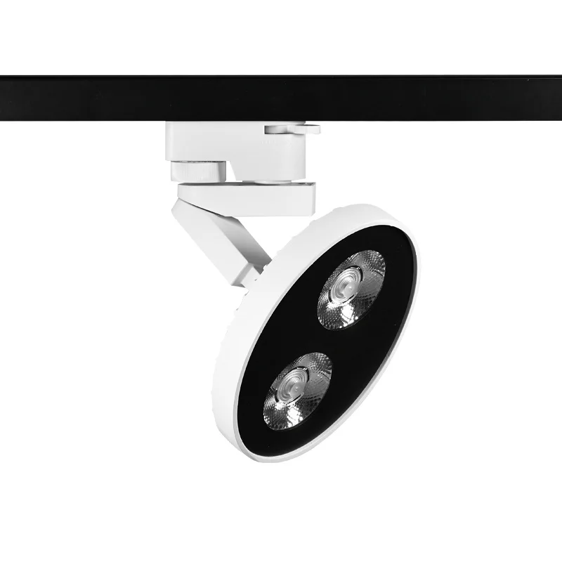 Modern Rail Wall Washer Lighting System10W 15W 20W Square Flood Linear Triac Dimmable LED Track Light For Clothing Shop Lighting