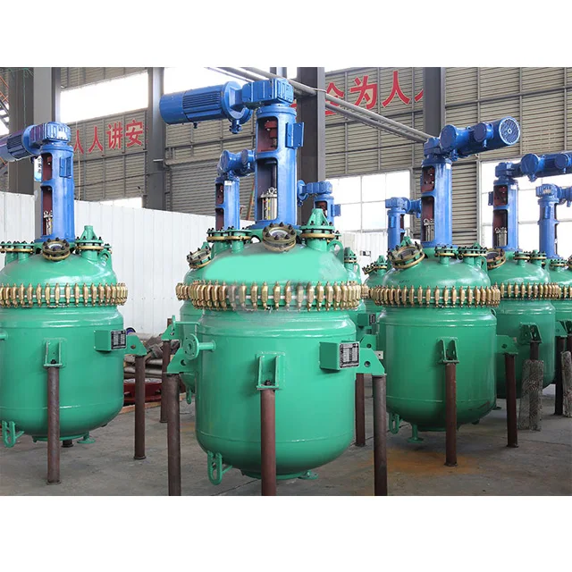 Safer Highly Professional Custom 300-10000L K type Glass-lined Mixing Equipment Explosion-proof Enamel Reactor