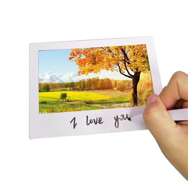 Magnetic photo frame magnet fridge/ Surface writable photo frame