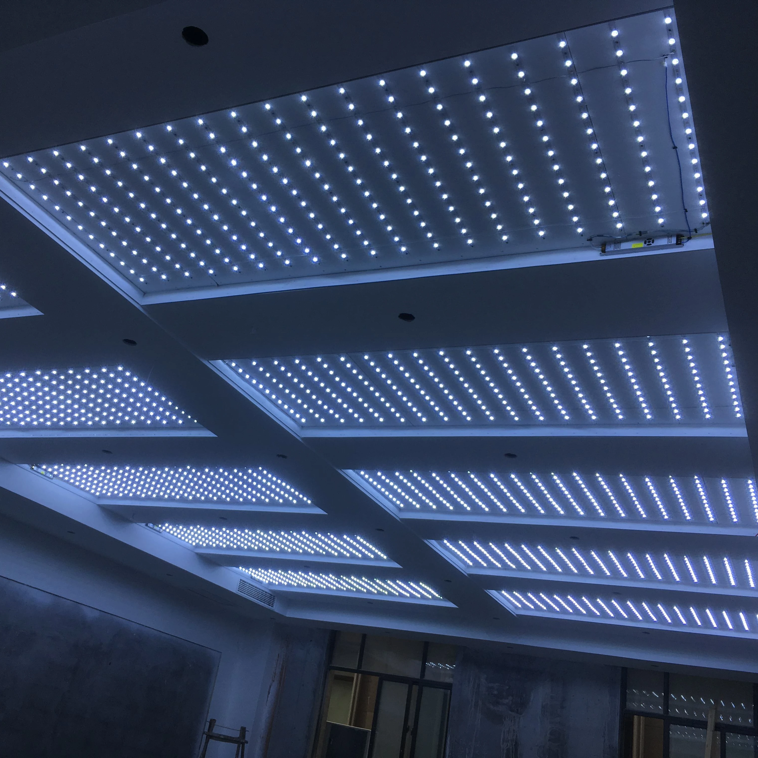 ZHIHAI pvc stretch ceiling decoration bright lightbox backlit led strip light