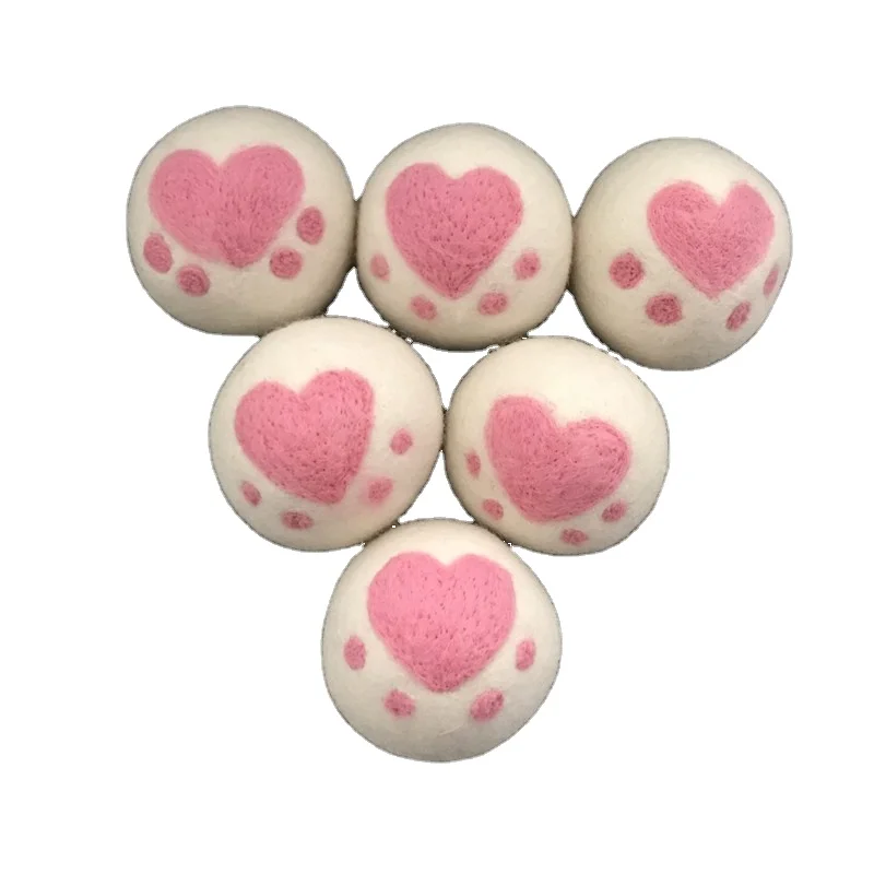sheep eco friendly natural woolen laundry blend felt drying balls wool dryer balls organic