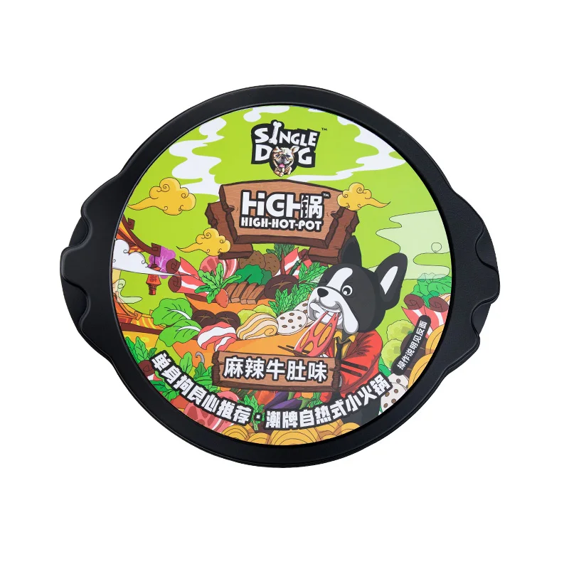 Оптовая продажа от производителя; Пикантный рубец вкус самонагревающийся браслет горячий горшок 340 г самонагревающийся браслет горячий горшок