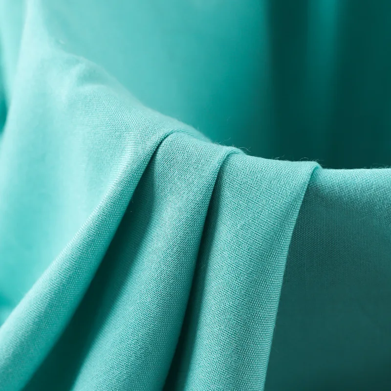 100% Spun Rayon Fabric Woven Rayon Challis for Skirts Solid Color Viscose Plain Dyed Tela Rayon Viscose Fabric