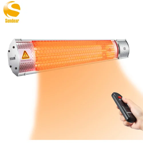 2022 Best Selling Outdoor Heater Electric Infrared Heater for Patio Garden Home Space with Remote Control Waterproof
