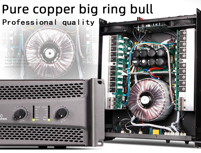 Biner TX15000 Professional High Power Amplifier 2 Channel Power Amplifier 1500W*2 For Large-Scale Concert