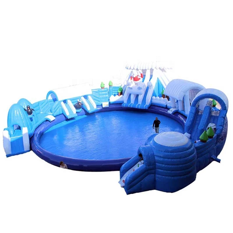 children inflatable theme water park equipment for kids in stock ready to ship for land