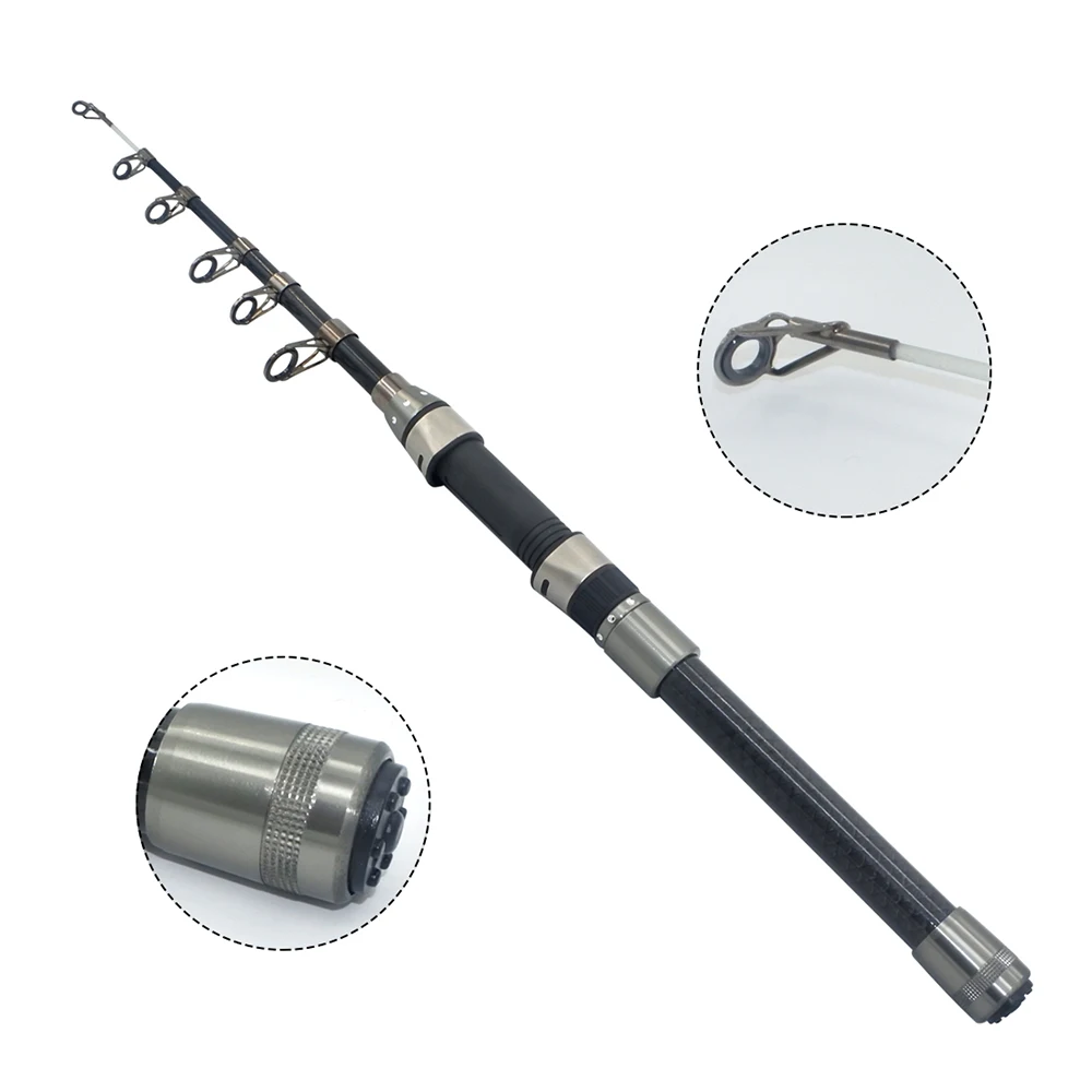 HONOREAL witsfight продлить 2 1 м ручка углеродное волокно ручки FUJI морской Спиннинг рыболовная Катушка телескопических удочек Полюс