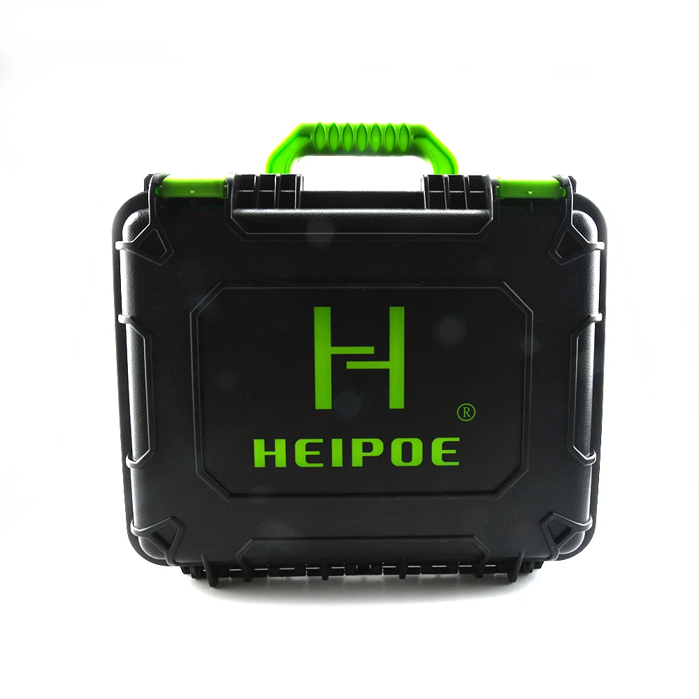 Pro  HEIPOE  MTM350B  3D  12 lines OSRAM green beam laser level  with Hard Carry Case