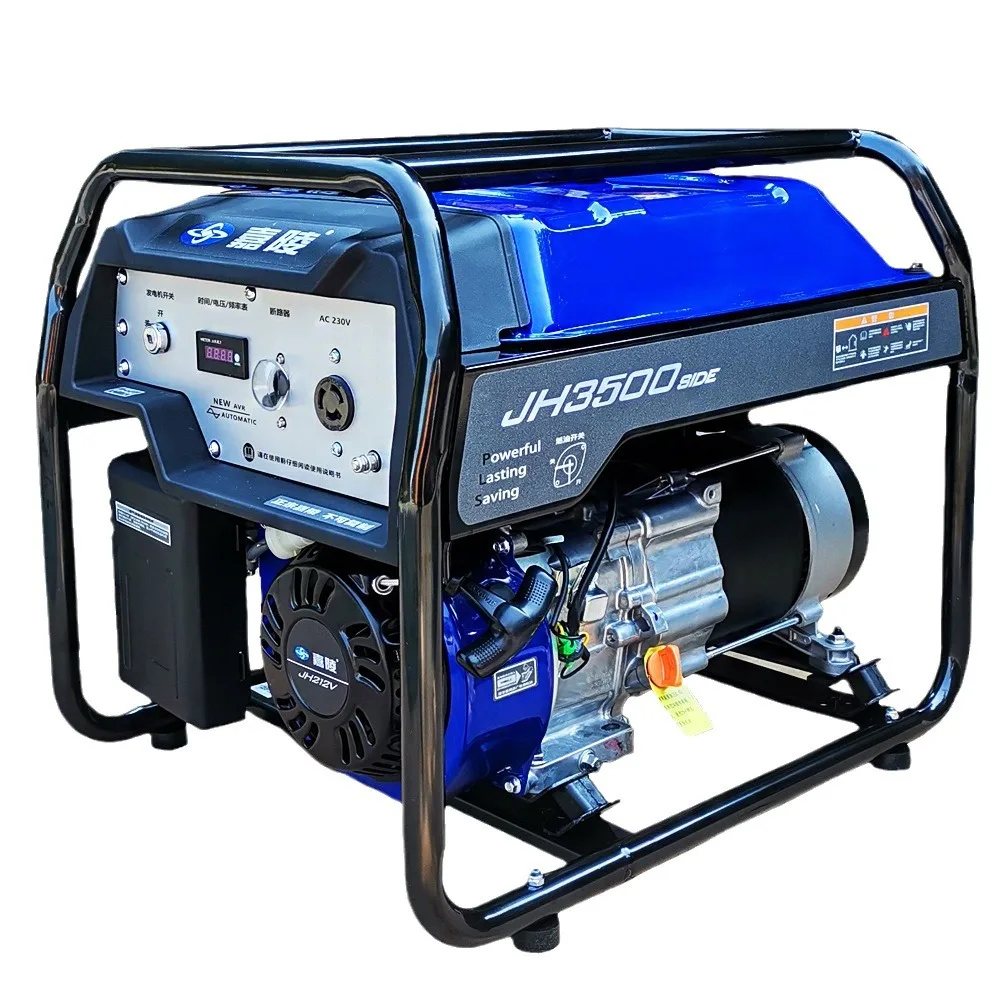 Premium Portable Power Generator Equipment Set 5Kva 5Kw Generator Gasoline 220v 380V Petrol Genset Generator