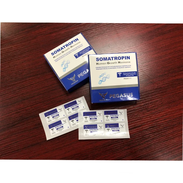 Peptides Bodybuilding Hcg 5000iu Injection Vial Box Packaging Box And Labels