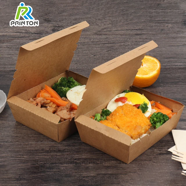 Disposable containers wholesale lunch boxes take away food storage