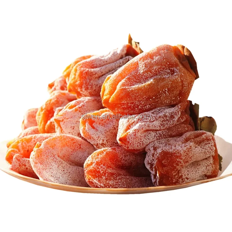 Dried Persimmon Korean Gotgam Traditional Dried Fruit Snack in East Asia Oriental Persimmon