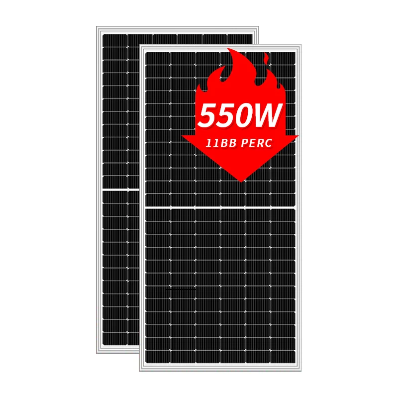 Hot Sale Jinko Tiger Trina Solar Panel 500W 550W 600W Half Cell Mono PV Module Solar Panels