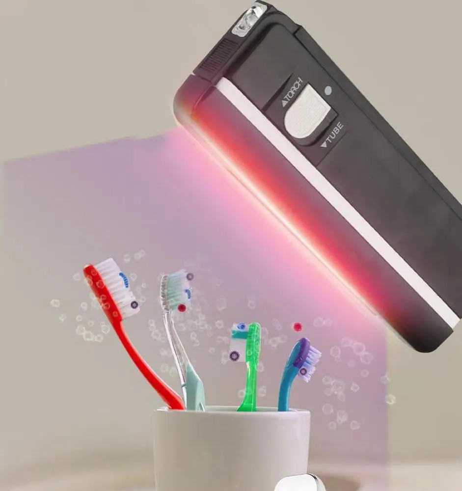 254nm 4 Watts 6V Handheld SW UV Germicidal Ultraviolet Light UV-C Sterilization Lamp
