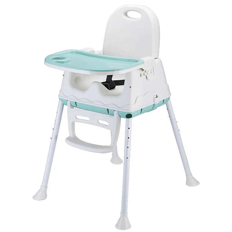 Plastic portable folding children highchairs for feeding