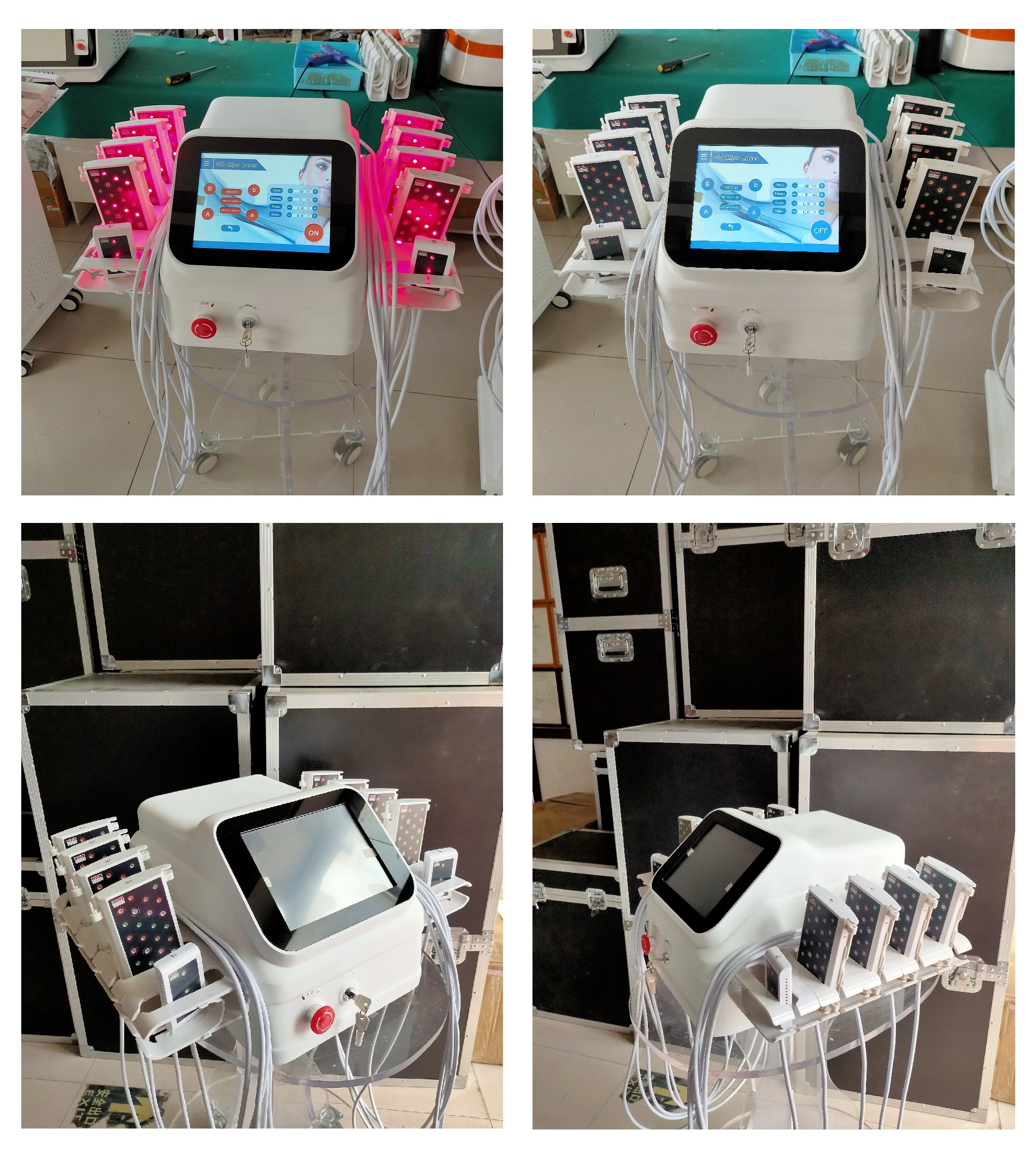 GOMECY 5 Wavelength Far Infrared 5D Lipo Laser Belt For Pain Relief And Body Contouring