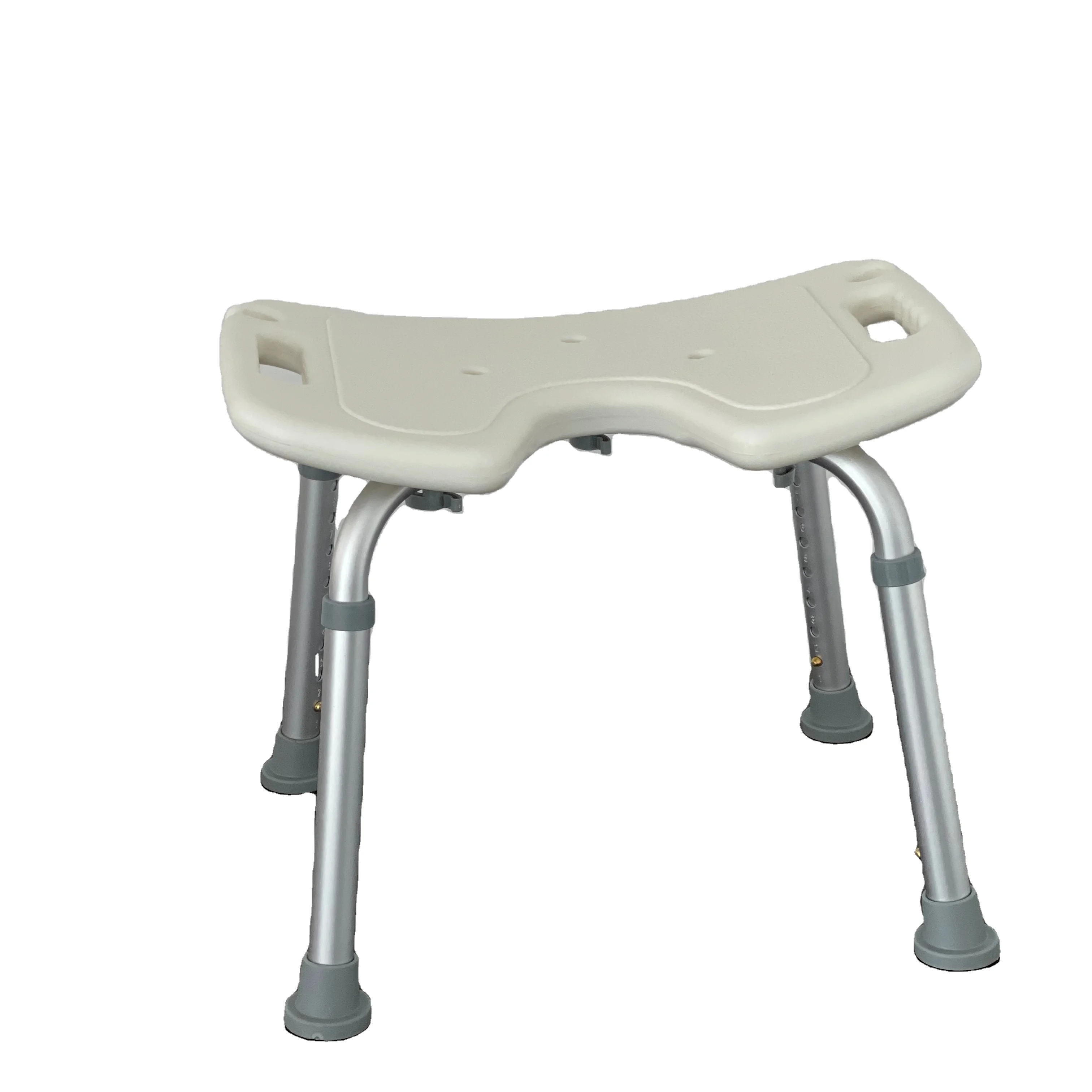 Aluminum adjustable height bench seat chair shower chair bath chair for elderly