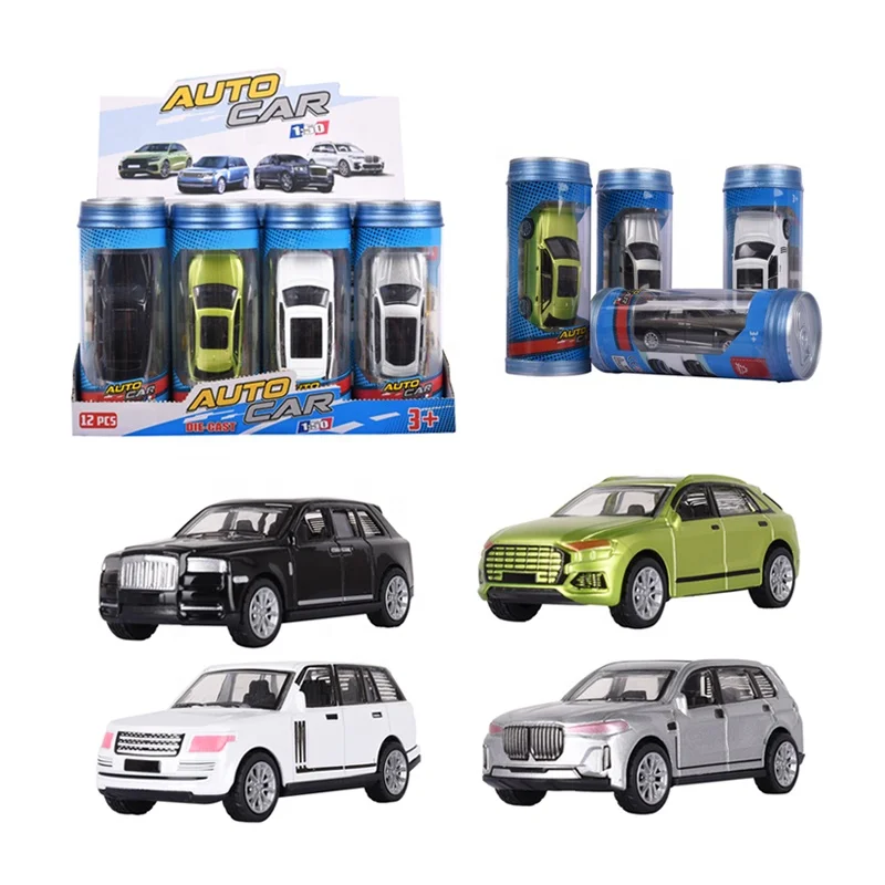 Promotion 1:50 diecast vehicle model toys off-road pull back diecast vehicles mini metal car toy