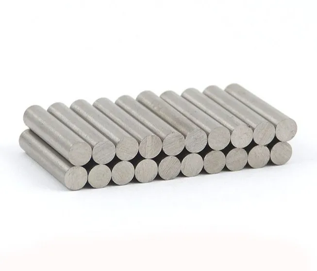 High temperature Alnico Magnet Cylindric Bar Red Bovine Alnico 5 8 Magnetic Pin Rod Guitar Pickup Magnets