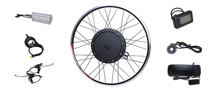 Vtuvia Factory price 26 inch 1000w ebike conversion kit bafang China manufacturer