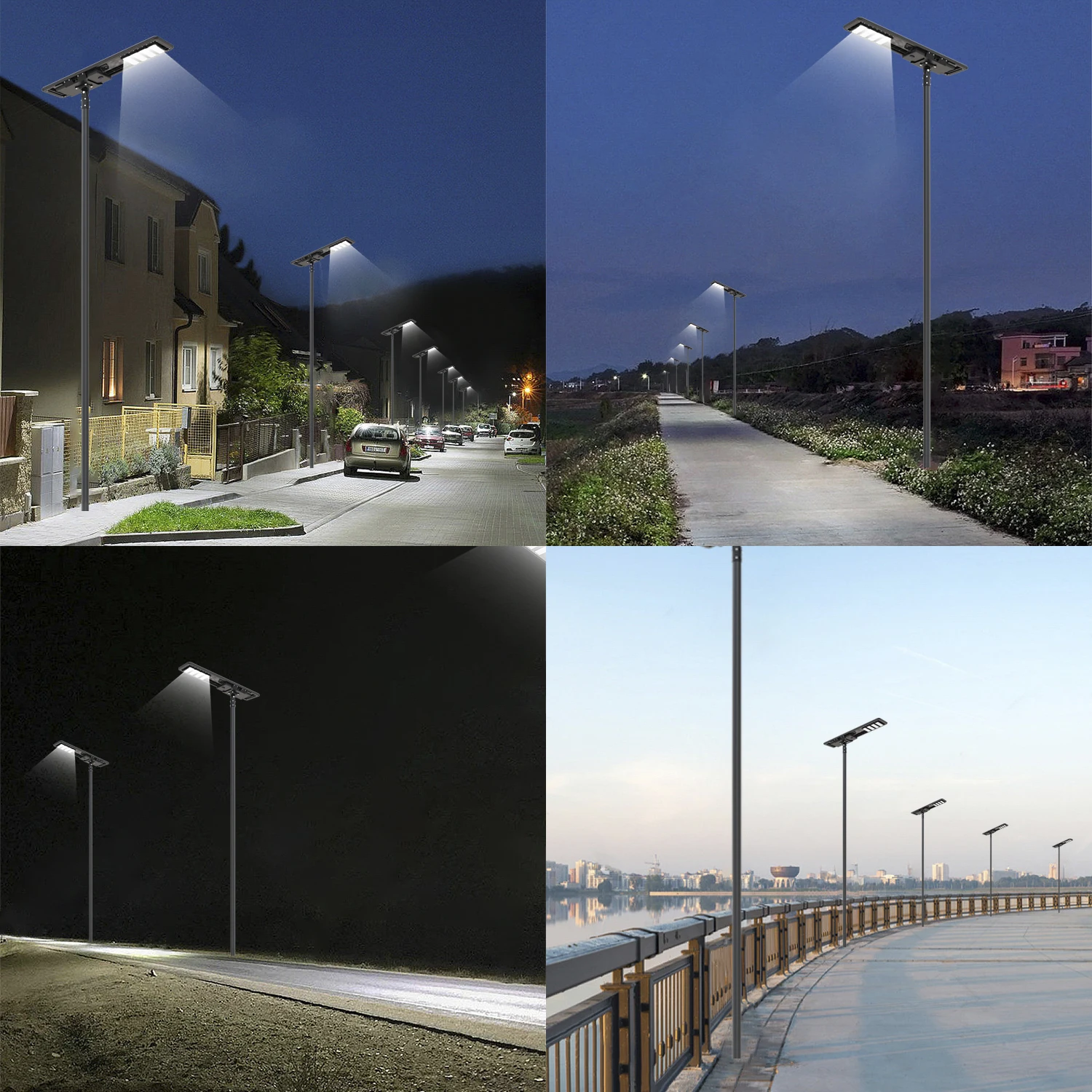 YouLumi OEM ODM Cheap Price High Quality Outdoor Aluminum 50W 65W 85W 115W LED Solar Street Lamp