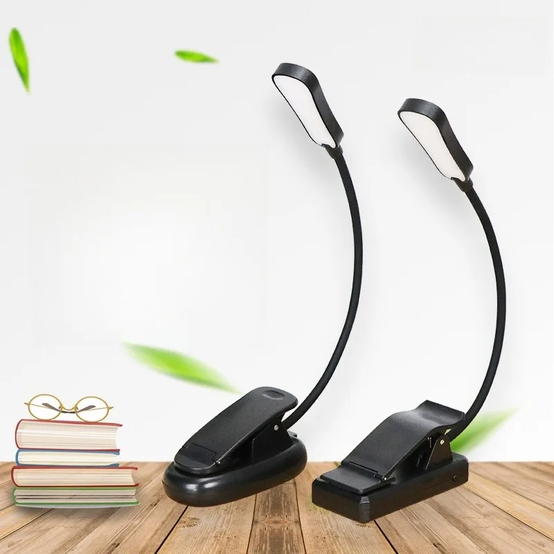 New Arrival USB Rechargeable LED Book Light for Study Desk and Reading