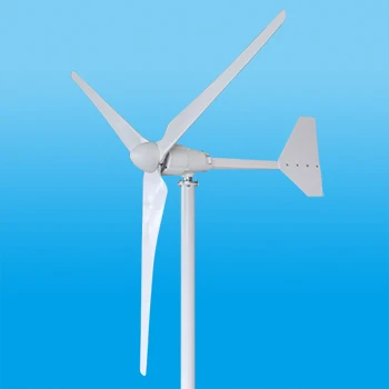 Automatic 3years 1 mw 10 kw horizontal turbine 1000 200-watt two-arm solar street lights wind turbines For Women