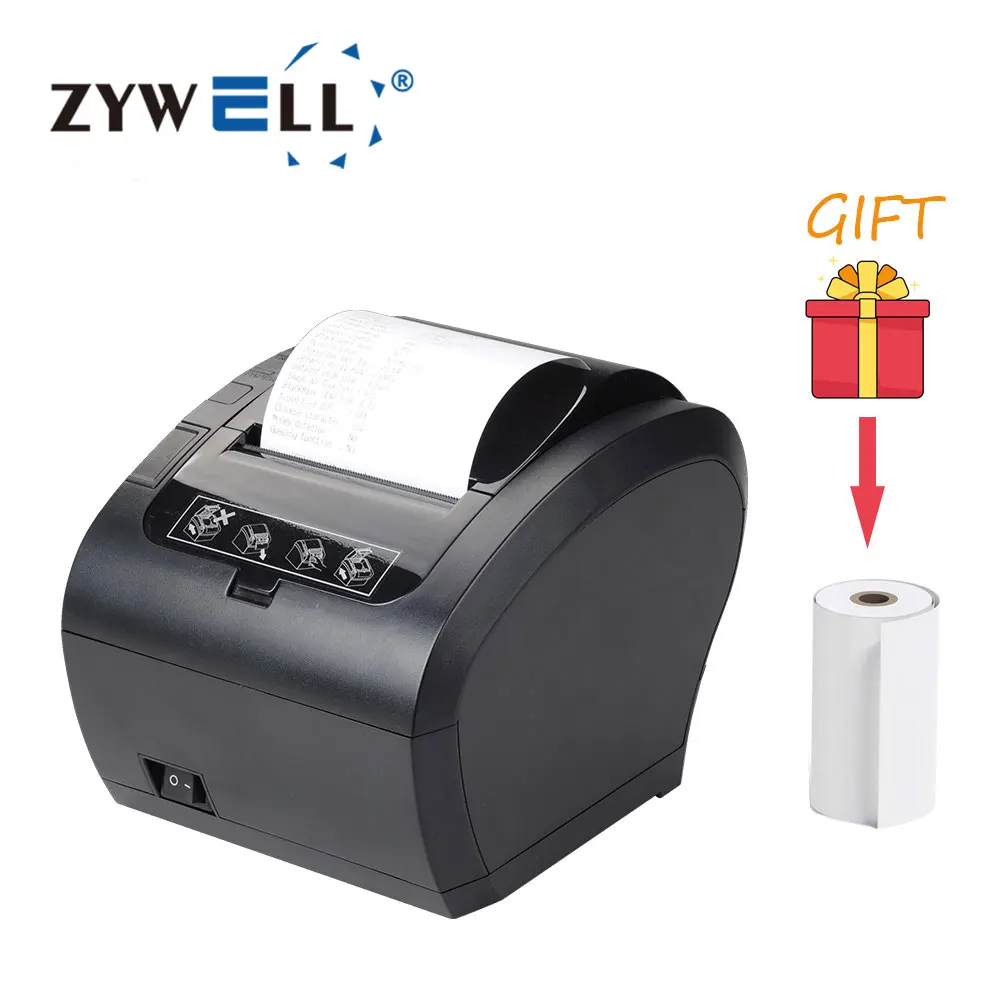 ZY306 POS 58 80 mm printer thermal free driver 300 dpi pos thermal printer Bluetooth printer
