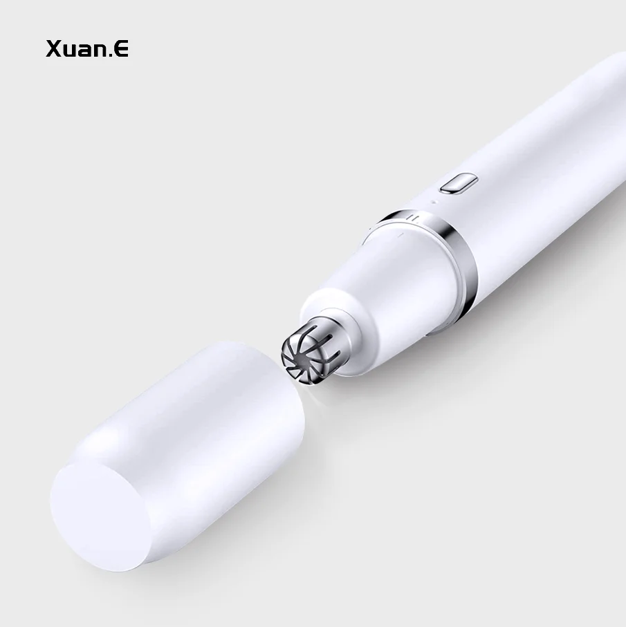 Best Selling Factory Men Women Ear Nose Hair Trimmer Scissors Cutter Painless Waterproof Stainless Steel
