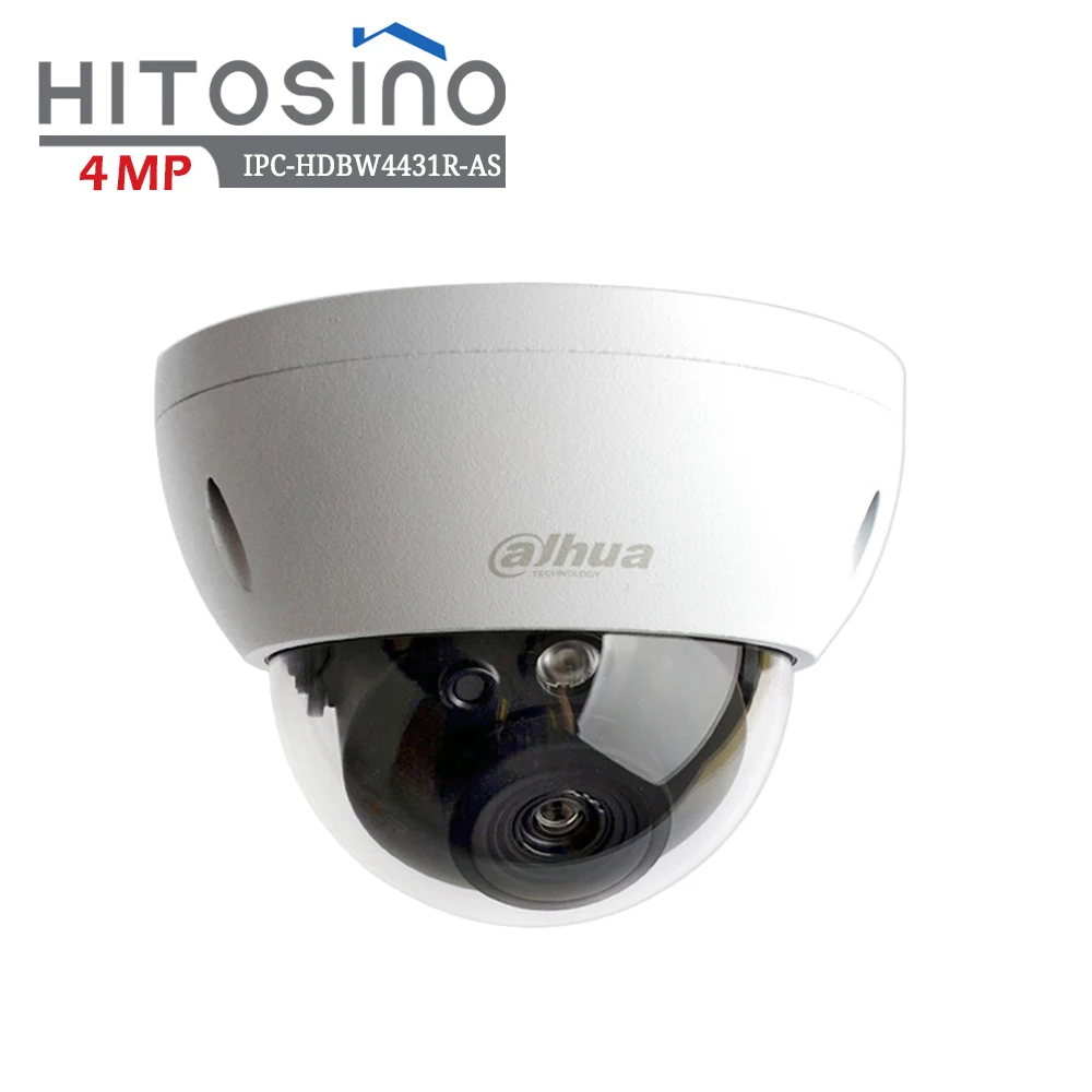 US AU STOCK HITOSINO Dahau HDBW4431R-AS 4MP Home Security Product Surveillance H265 IP Indoor Mini Dome Network Camera