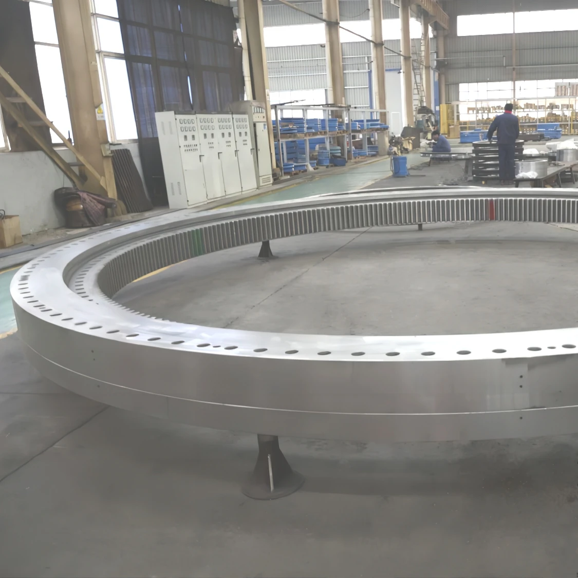 Factory Direct Triple Row Roller Slewing Ring Bearing for Deck Crane and Machinery Construction 132.45.2800