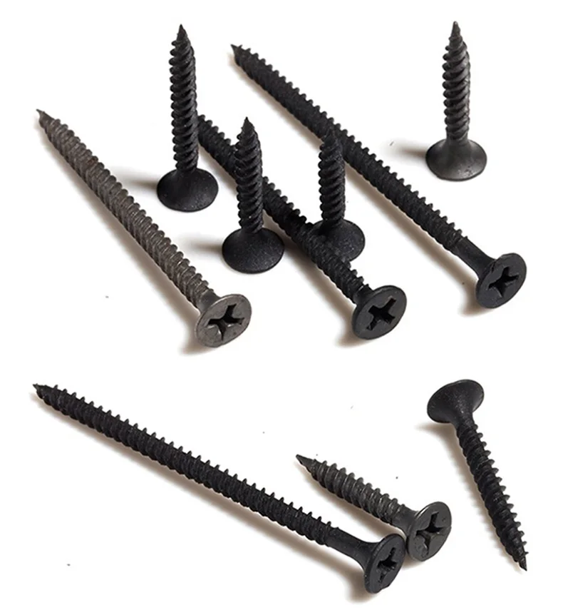 Hot sale Black phosphate High precision stainless steel screws drywall wood self tapping screws