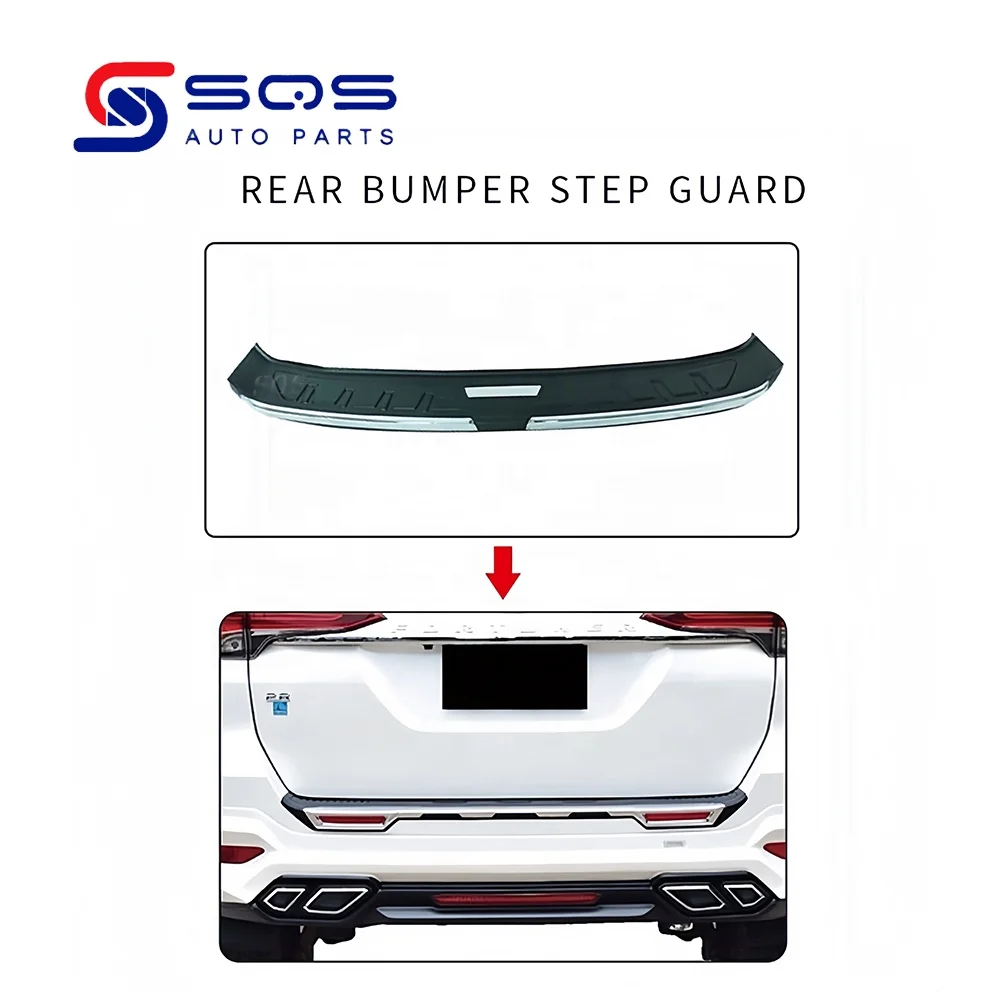 SQS High-Quality Rear Bumper Guard Bumper Protector Injection Auto Parts Auto Exterior Accessories For 2017- C-RV Hond-a